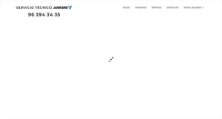 Desktop Screenshot of junkers-serviciotecnico.com